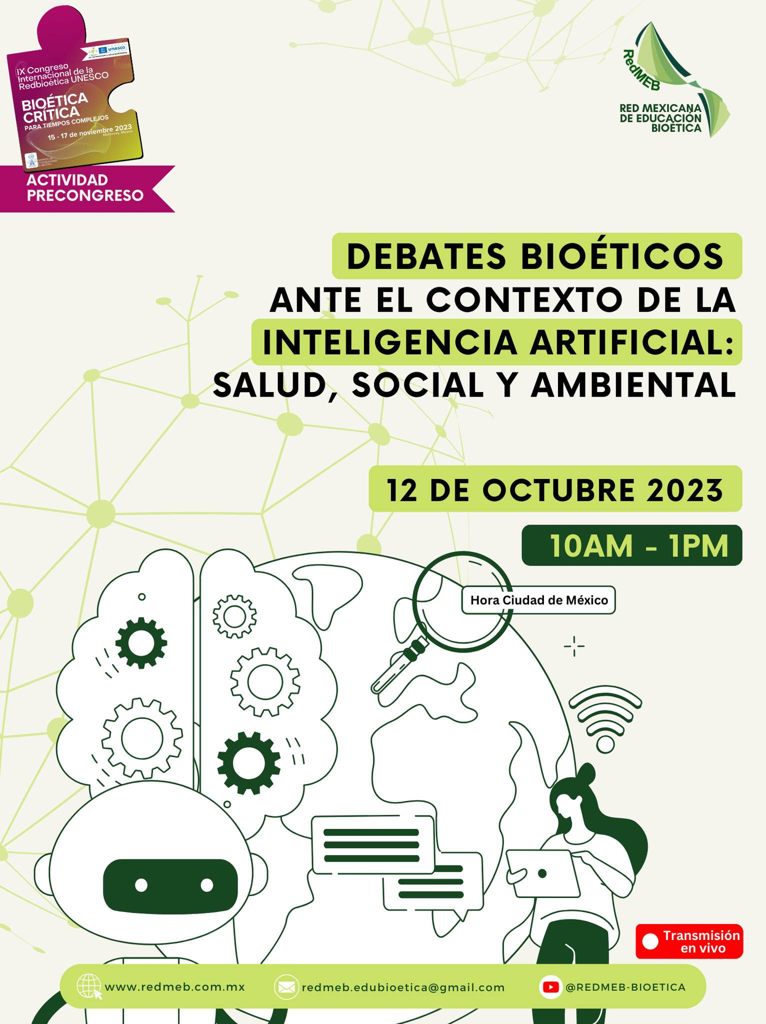 Debates Bioéticos Red Mexicana de Educación en bioética